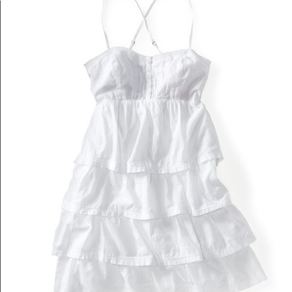 white cocktail dress with sleeves